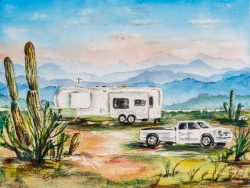 Desert RVing -roughing it smoothly